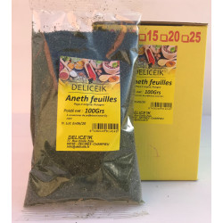 DELICEIK N°22 Aneth Feuilles 100 gr - Pack de 10
