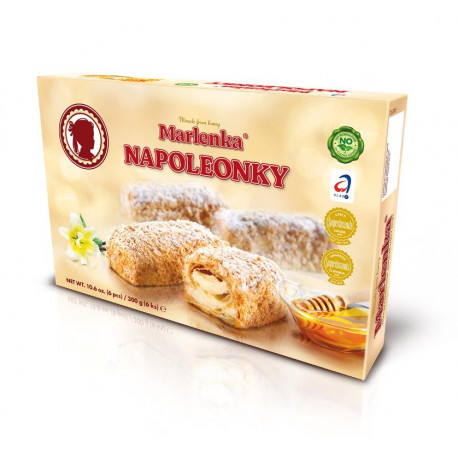 Gâteau Napoleon MARLENKA® 300g - Pack de 6
