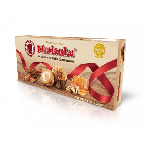 Gateau  Nuggetsde miel à la cannelle  MARLENKA® 235g - Pack de 12