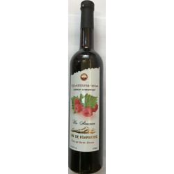 VIN ROUGE SEMI-DOUX FRAMBOISE BOUTEILLE 0.75L - PACK DE 6