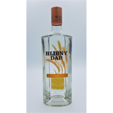 Vodka HLIBNY DAR DE BLÉ 40% 0.7L - PACK DE 12