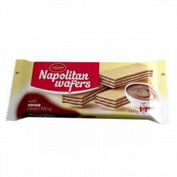 VINCINNI N°10 - Gaufre Cacao Napolitan - 160g - Pack de 20
