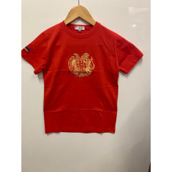 Сувенир N°15 Детская футболка Красная - Упаковка 5 шт