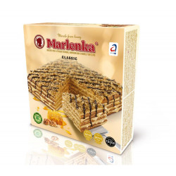 Gâteau au miel MARLENKA® aux noix 800g - Pack de 6