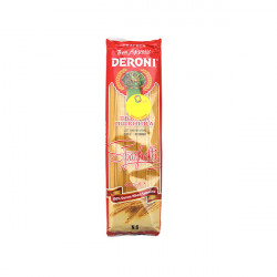 Deroni N° 1 Pâte de blé dur N°6 Spaghetti - 400 g - Pack de 28