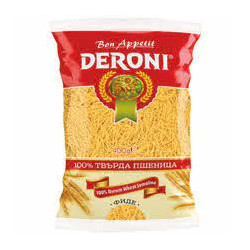 Deroni N° 6 Pâte de blé dur - Vermicheli- 400 g - Pack de 21