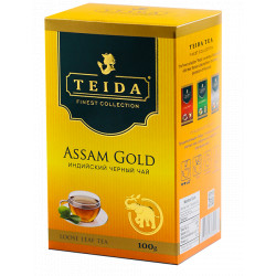 Thé noir TEIDA - L'or d'Assam N 5 - 100 g - Pack de 15