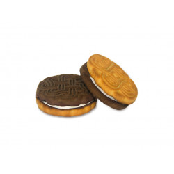 Daroink N°48 - Biscuits au chocolat et au lait  Sandwich avec à la vanille 3.5kg - Pack de 1