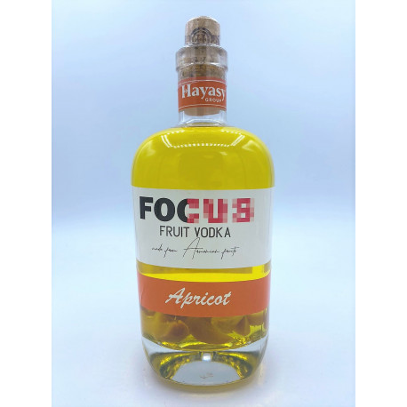 VODKA FOCUS ABRICOT- 40% 0.7L - PACK DE 6