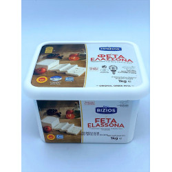 Fromage Feta AOP Elassonas Saumure - 1 kg - pack de 4