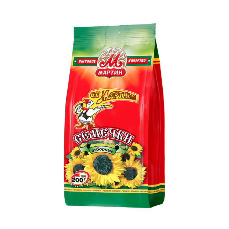 Отборные жареные семена подсолнечника - Ot Martina - 200 г - упаковка из 32 штук