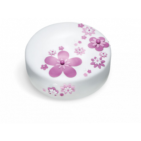 Gâteau au miel décoré MARLENKA® "Violettes" 1100 g - Pack de 1