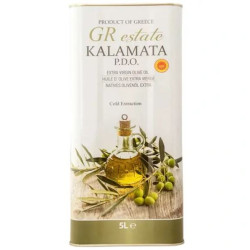 GRECE - Huile d'Olive - GR. estate KALAMATA - 3L - Pake de 4
