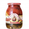 TOMATES CERISE ET CORNICHON MARINE -TODORKA BOCAL 1000G - PACK DE 12