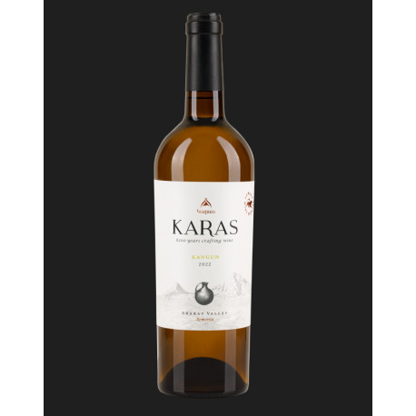 KARAS - Вино белое сухое Kangun - 0,75л 13,7% - упаковка 6 шт.