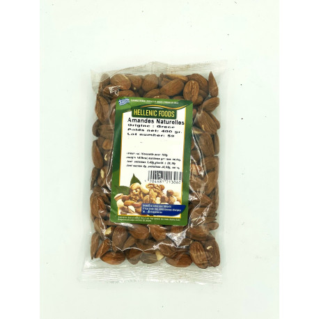 O.V. - AMANDES NATURELLE - 18/20 - 400 gr - PACK DE 28