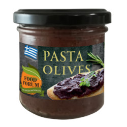 OLIVES NOIRES KALAMON TARTINADE JAR 180 gr. - PACK DE 12