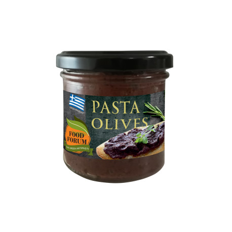 OLIVES NOIRES KALAMON TARTINADE JAR 180 gr. - PACK DE 12