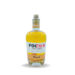 VODKA FOCUS PECHE - 40% 0.7L - PACK DE 6