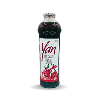 JUS DE GRENADE-YAN BOUTEILLE 0.93L- PACK DE 12