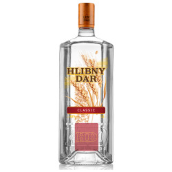 Vodka HLIBNY DAR CLASSIC 40% 1L - PACK DE 9