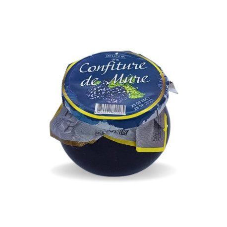 CONFITURE DE MURIER  - DELICEIK BOCAL 420G - PACK DE 6