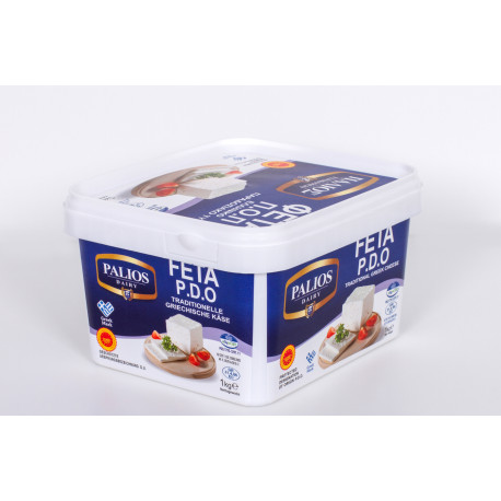 GRECE - PALIOS - Fromage FETA - 1 kg - Pack de 2