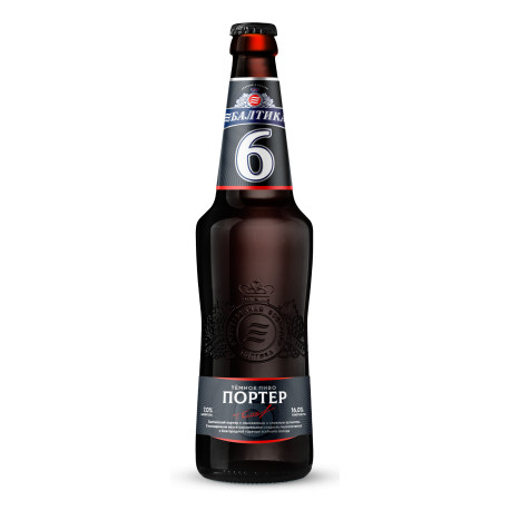BIERE BALTIKA N°6 PORTER, 0.5L 7% - PACK DE 20