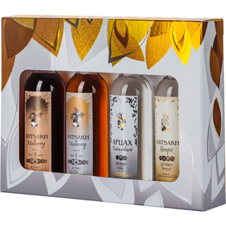 VODKA SOUVENIR OHANYAN 'ARTSAKH' MINI  - 52 % 0.05L - PACK DE 4