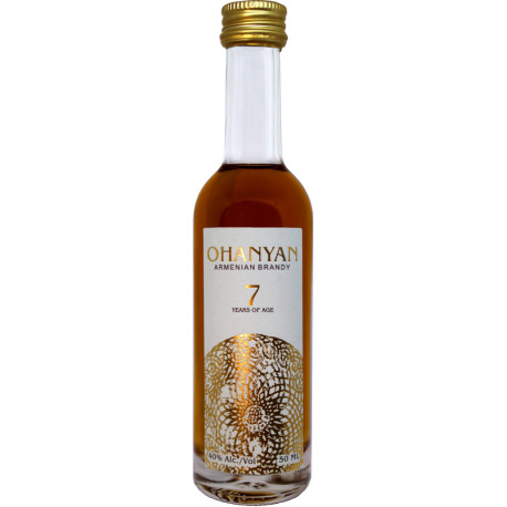 ARMENIAN BRANDY OHANYAN 7 ANS - 40% 0.05L - PACK DE 10