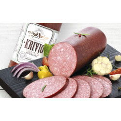 DELIKATESAS - SAUCISSE - KRIVIO SALAMI - 400 g - pack de 5