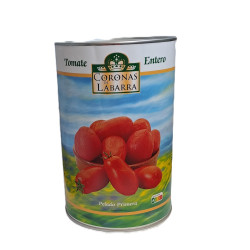 CORONAS DE LABARRA -  TOMATES ENTIÈRES PELÉES - TIN - 5 KG- PACK DE 3