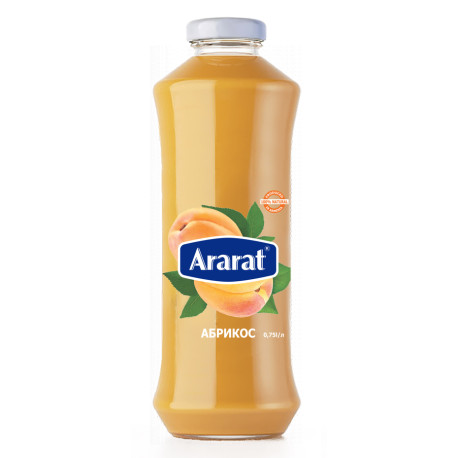 JUS D'ABRICOT - ARARAT  0.75L - PACK DE 6