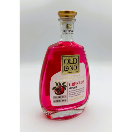 VODKA OLD LAND GRENADE 45% 0.5L - PACK DE 6