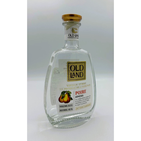 VODKA OLD LAND POIRE 45% 0.5L - PACK DE 6
