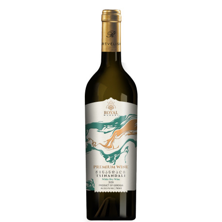 VINE BLANC SEC TSINANDALI BOUTEILLE 0.75L - PACK DE 6
