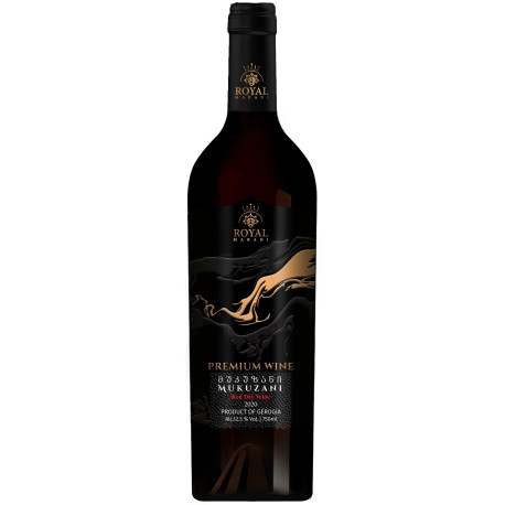 VIN ROUGE SEC ROYAL MARANI MUKUZANI PREMIUM0.75L 13.5% - PACK DE 6