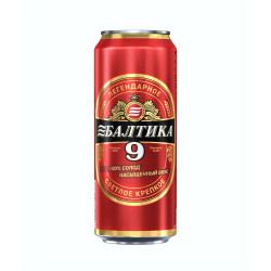 BIERE BALTIKA N°9 CANETTE 0.45L 8% PACK DE 24