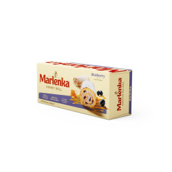 MARLENKA - Rouleau de miel aux myrtilles - 300g - Pack de 6
