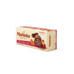 MARLENKA - Rouleau de miel au cacao et framboises 300g - Pack de 6