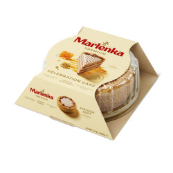 MARLENKA - Gâteau de fête au miel 850g - Pack de 2