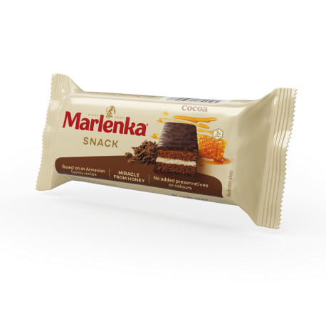 Snack au miel MARLENKA® au cacao 50 g - Pack de 20