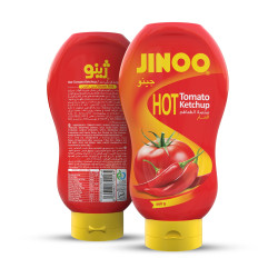 KETCHUP DE TOMATE PIQUANT- 460 G- JINO – PACK DE 6