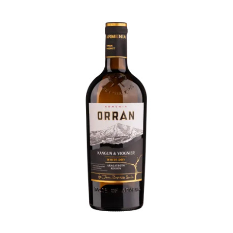 VIN ORRAN-KANGUN & VIOGNIER BLANC SEC 0.75L 13% - PACK DE 6