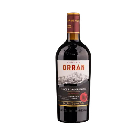 VIN ORRAN-GRENADE SEMI-DOUX 0.75L 12% - PACK DE 6