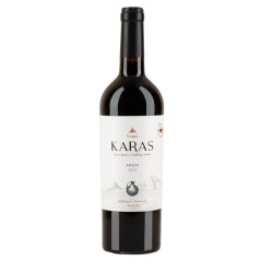 KARAS - Vin rouge sec Areni - 0.75L 13.3% - pack de 6