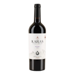 KARAS - Vin rouge sec Malbec  - 0.75L 13.5% - pack de 6