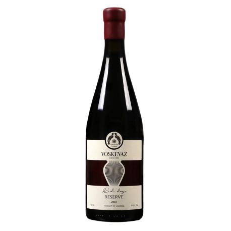 Vin rouge sec Voskevaz Reserve 0.75L 13% / 12.5 % - Pack de 6