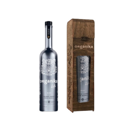 VODKA ORGANIKA LIFE COFFRET CADEAU BOUTEILLE 1.75L