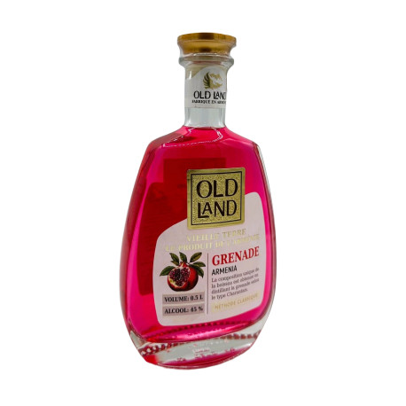 VODKA OLD LAND GRENADE 45% 0.5L - PACK DE 6